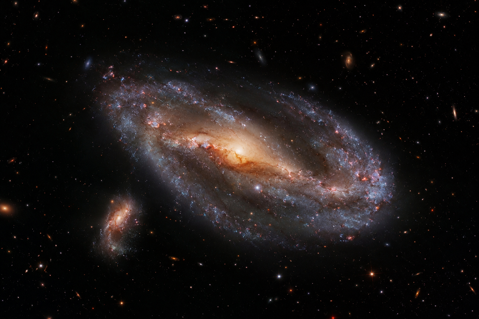 JWST Finds Earliest Known Barred Spiral Galaxy